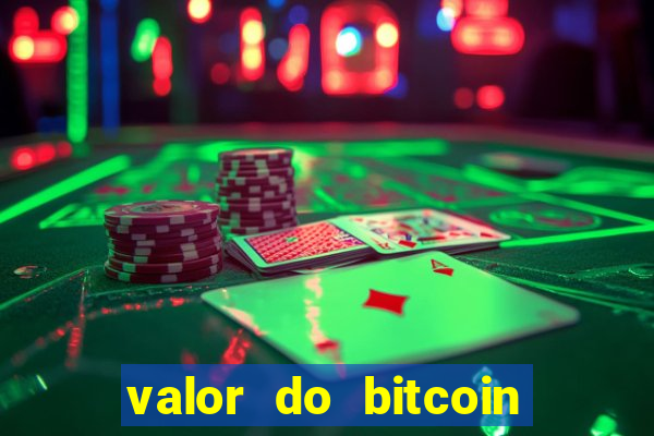 valor do bitcoin em 2020